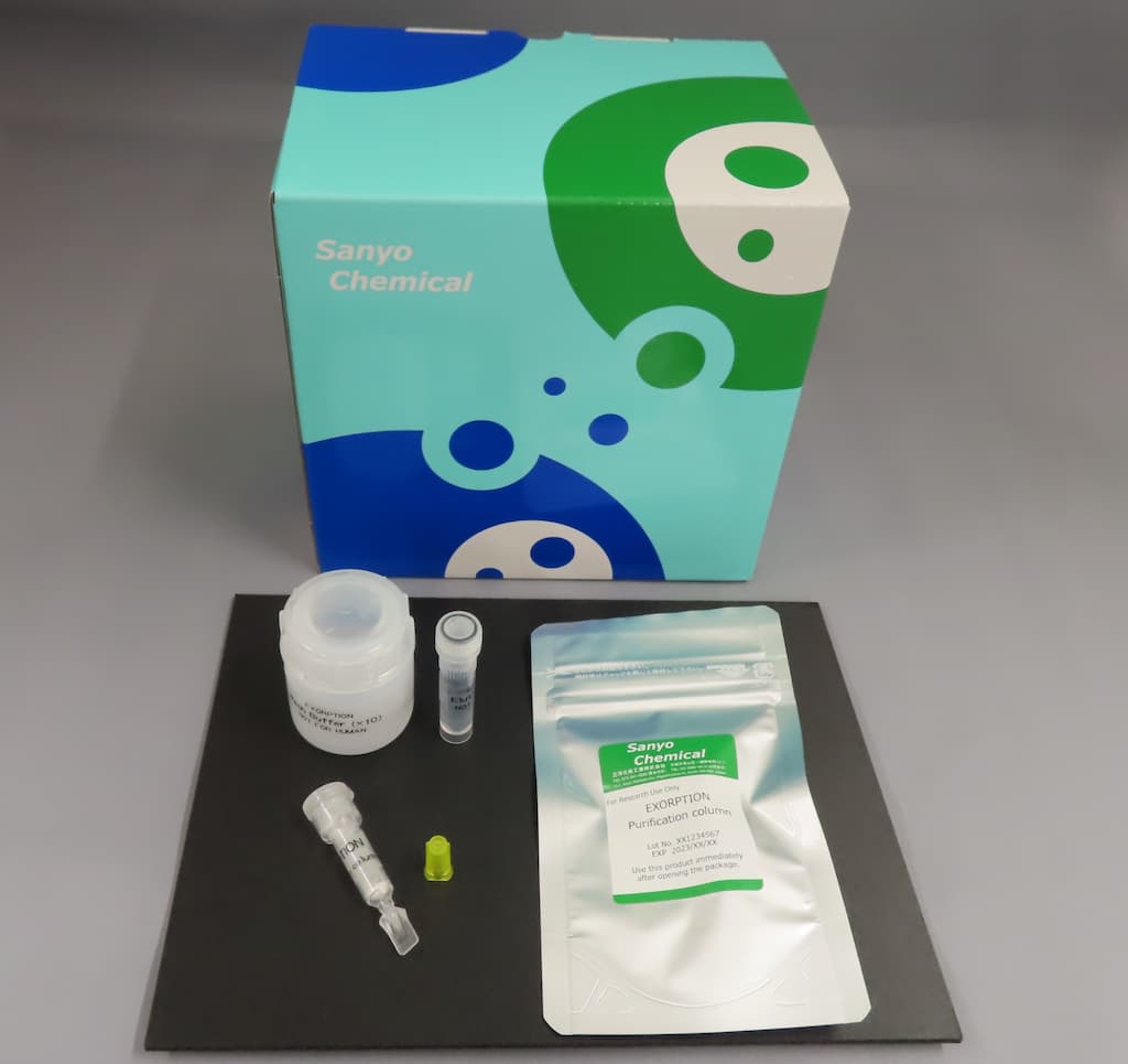 Sanyo Chemical's Extracellular Vesicle (EV) Purification Kit “EXORPTION”